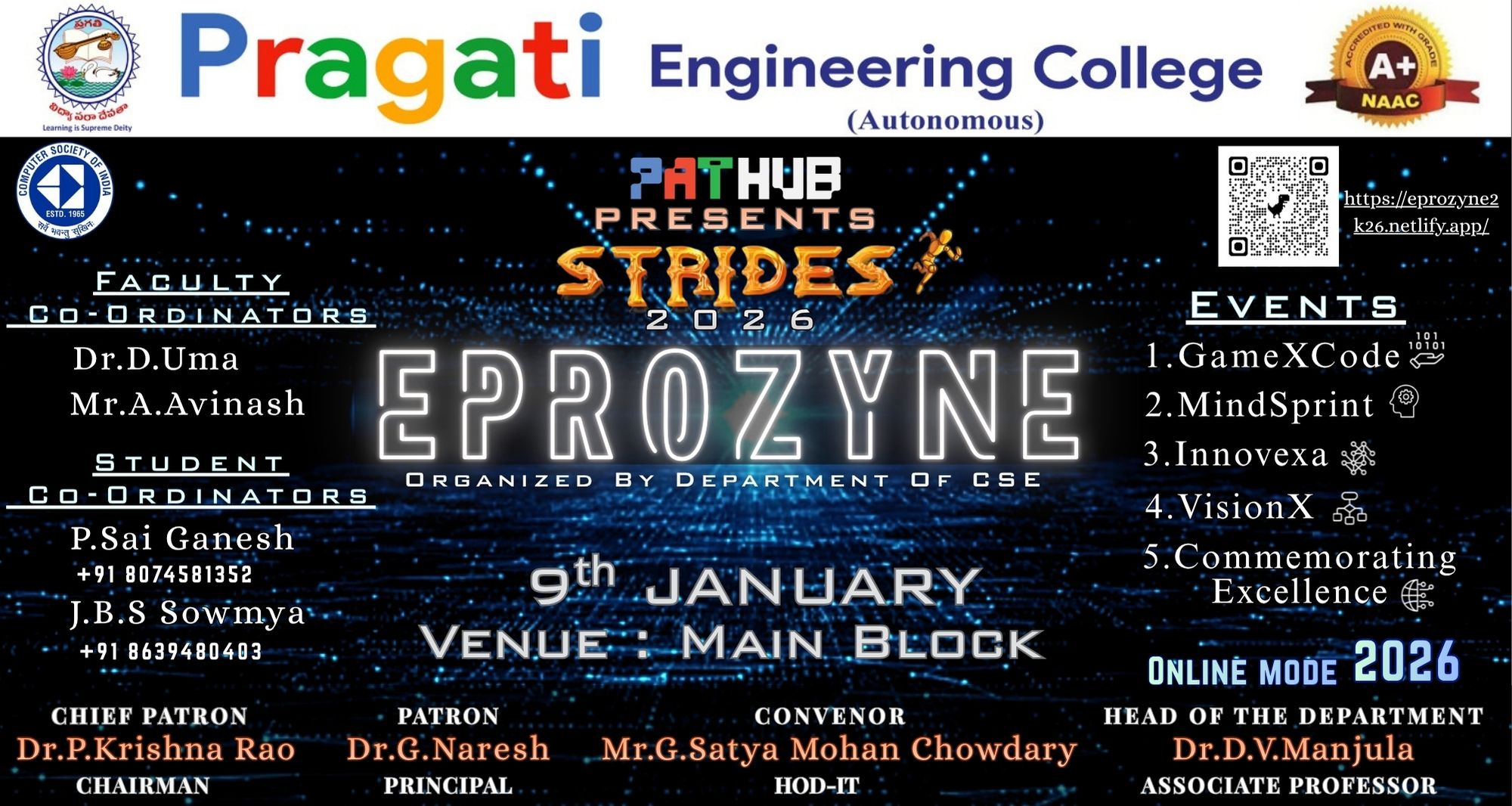 EPROZYNE 2K26 Official Poster